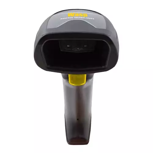 Wasp WWS652 Handheld bar code reader 1D/2D LED Black Yellow