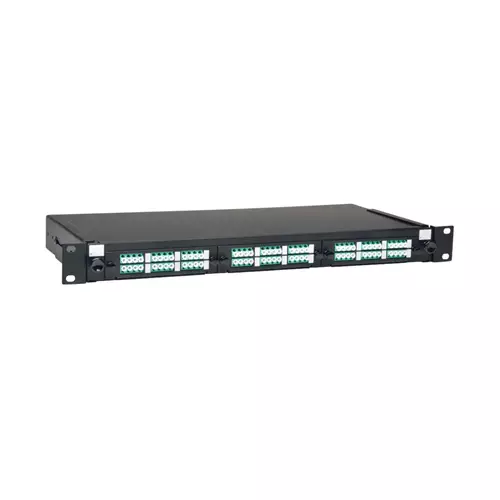 Tripp Lite N492-036-LCLC-E 36-Port Fiber Patch Panel Enclosure 1U Rack-Mount (LC/LC)