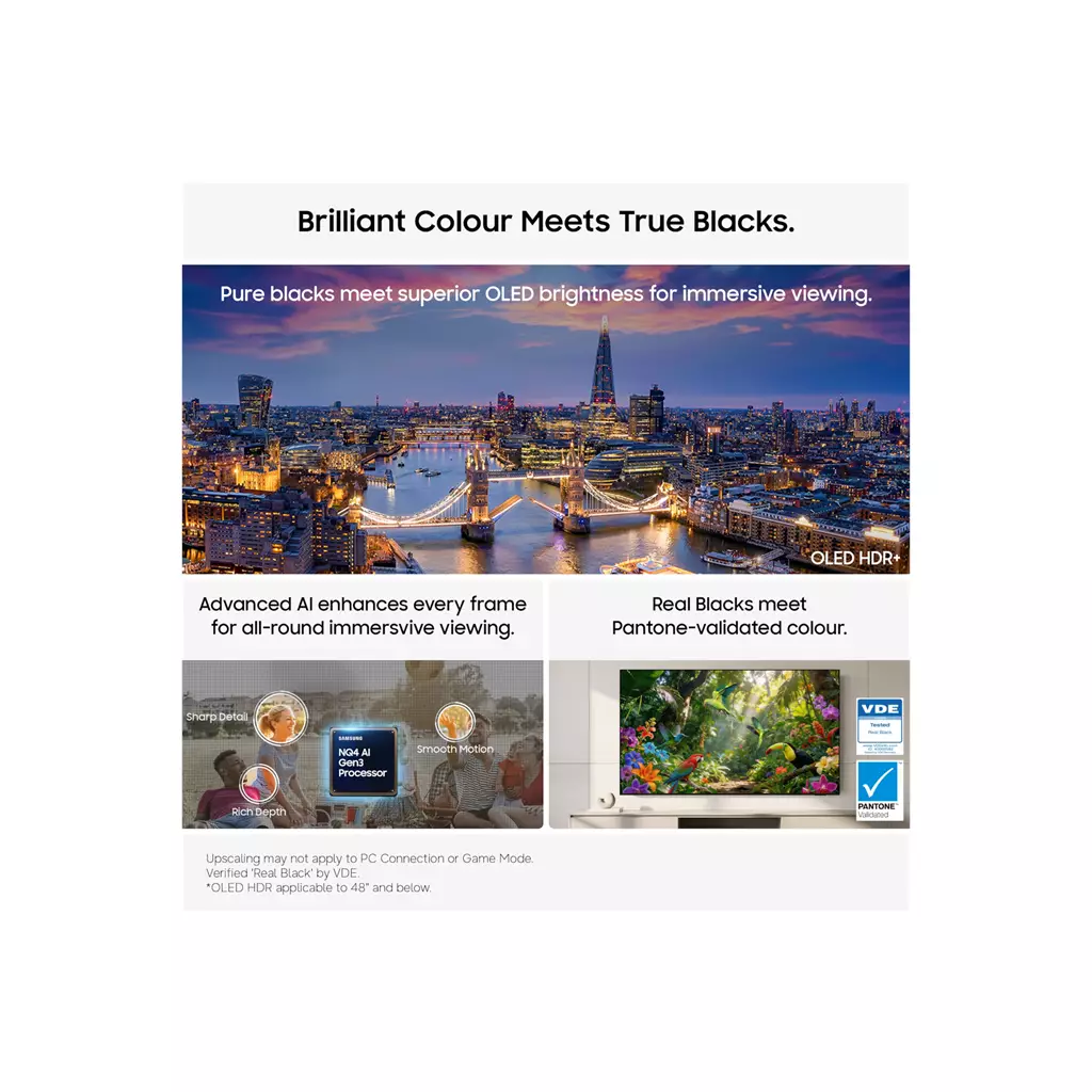 Samsung S90H 48-inch OLED 4K Vision AI Smart TV (2026) - Image 3