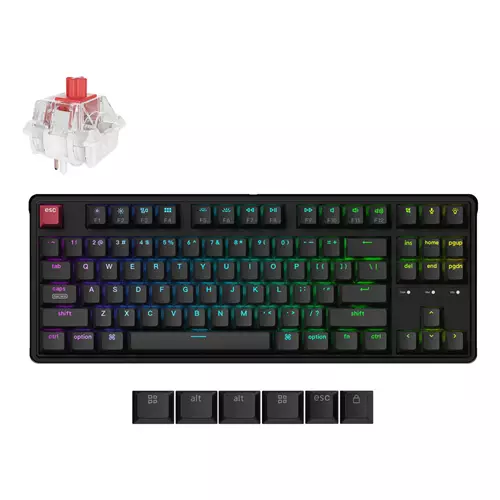 Keychron C3 Pro 8K keyboard Universal USB QWERTY UK English Black