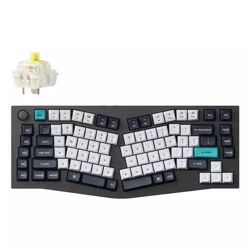 Keychron Q10 Max keyboard Universal USB + RF Wireless + Bluetooth QWERTY UK English Grey