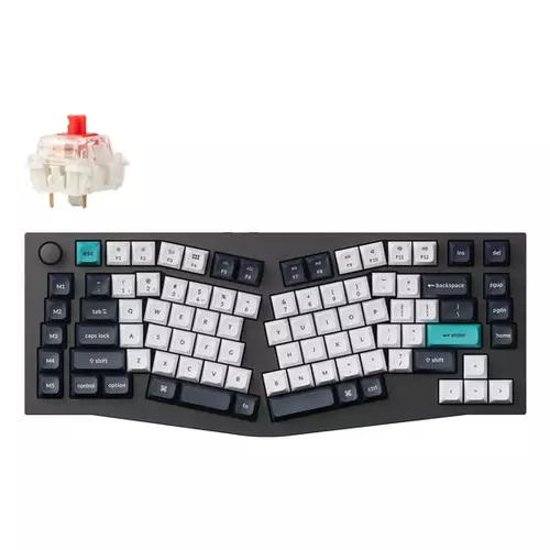 Keychron Q10 Max keyboard Universal USB + RF Wireless + Bluetooth QWERTY UK English Grey