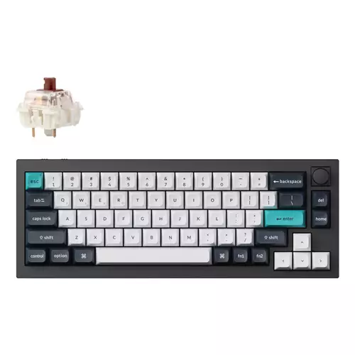 Keychron Q2 Max keyboard Home/Office USB + RF Wireless + Bluetooth QWERTY UK English Black