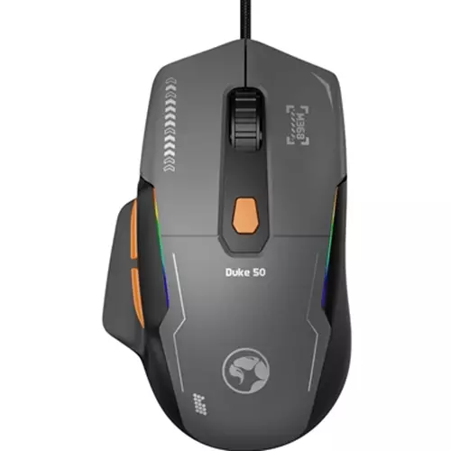 Marvo Duke 50 M368 Wired Gaming 6 DPI levels (800 - 12800) 1000Hz Polling Rate 13 Mode RGB Backlighting 68g mouse