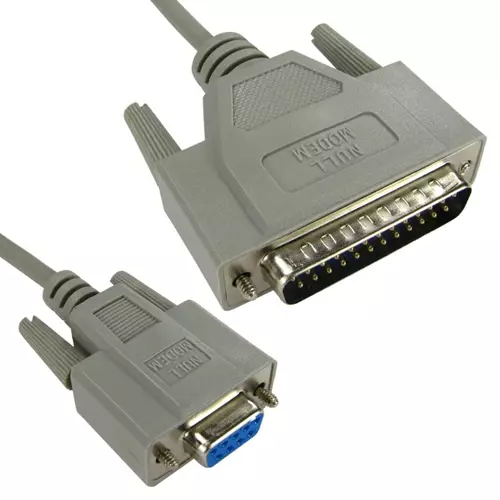 Cables Direct SL-902 serial cable Grey 2 m D9 D25