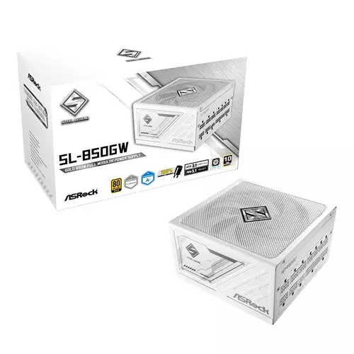 Asrock SL-850GW Steel Legend power supply unit 850 W 20+4 pin ATX ATX White