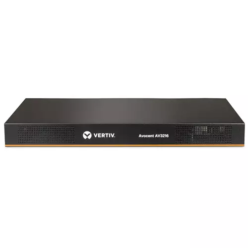 Vertiv Avocent AV 3216 KVM switch Rack mounting Black