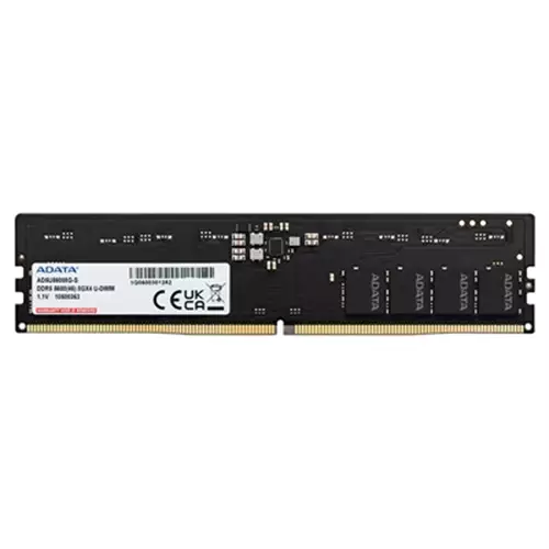 ADATA AD5U56008G-B memory module 8 GB 1 x 8 GB DDR5 288-pin DIMM