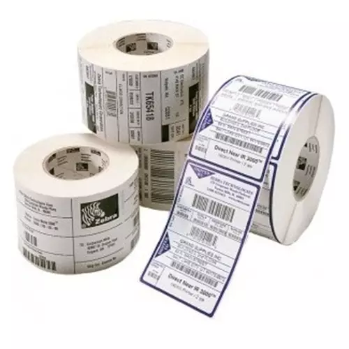 Zebra Z-Ultimate 3000T White Permanent Adhesive