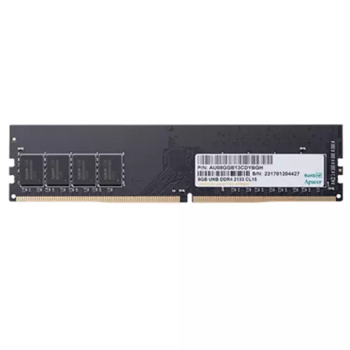 Apacer AU08GGB32CSYBGH memory module 8 GB 1 x 8 GB DDR4 288-pin DIMM