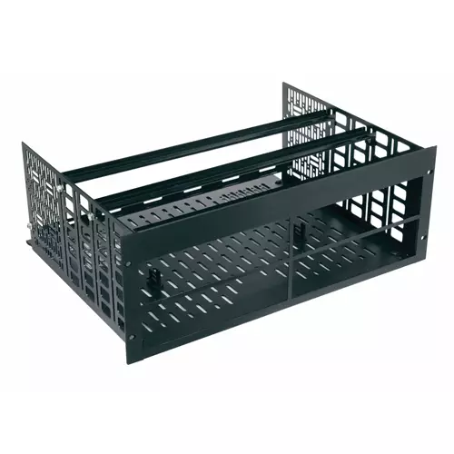 Middle Atlantic 4 RU Anodized Custom Shelf For (4) Sonos Amps 14 Inches Deep