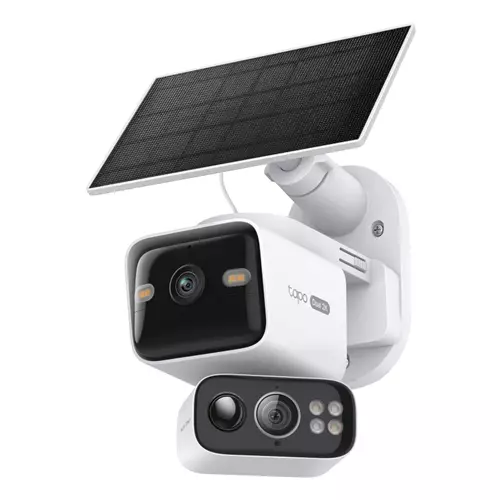 TP-Link Tapo Solar-Pow Dual-Lens Pan/Tilt Sec Cam Kit smart home security kit