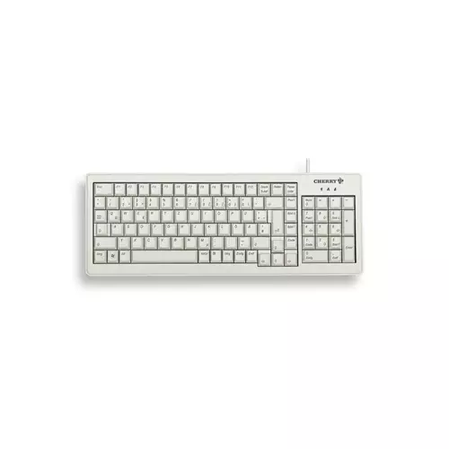 CHERRY XS G84-5200 keyboard Office USB + PS/2 QWERTY English Grey