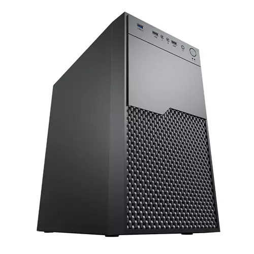 VIDA ENTERPRISE-M PC Black micro ATX Mini-ITX SECC Home/Office 16 cm