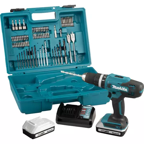 Makita HP488DAEX1 drill 1400 RPM Keyless 1.8 kg Black Green