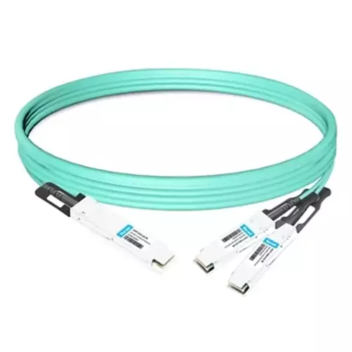 Nvidia MFA7U10-H003 InfiniBand/fibre optic cable 3 m QSFP 2x QSFP56 Blue