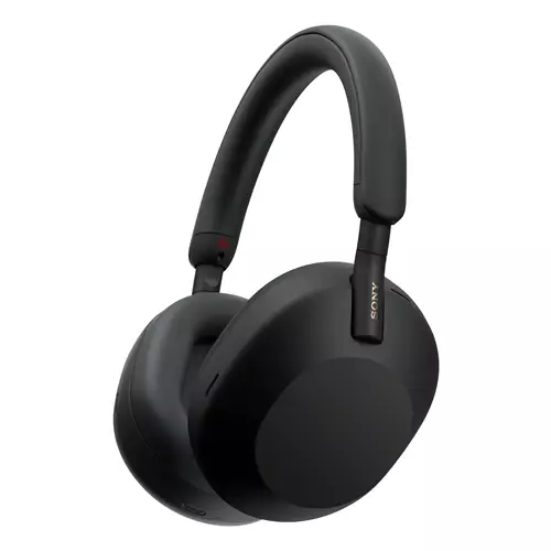 Sony WH-1000XM5 Noise Cancelling Wireless Headphones 30 hours battery life Overhead Bluetooth Headphones Optimised for Alexa and Google Assistant IOS and Android with Built-In Mic in Black
