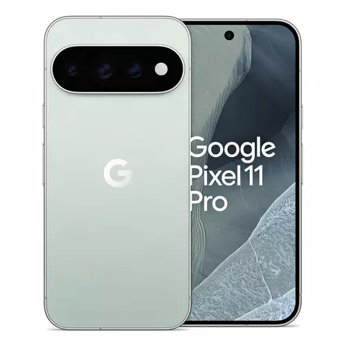 Google Pixel 11 Pro  1280 x 2856 pixels 12 GB 256 GB 50 MP Android 17 Green