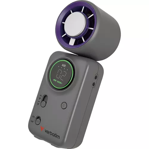 Verbatim Cool 'n' Go Ice Touch Mini Handheld Fan