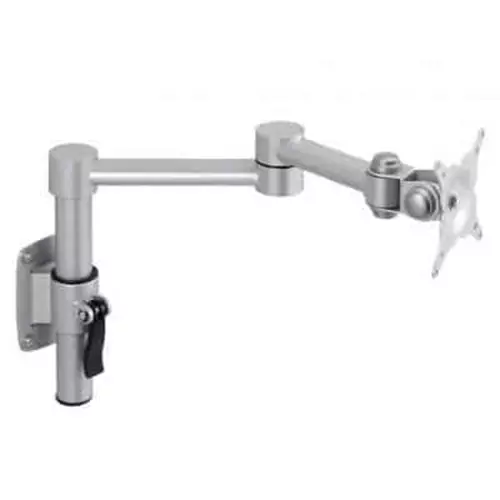 Stream Single Tool Rail Mount Up To 23" Screens Silver Maximum Weight 20Kg Maximum Vesa 100Mm X 100Mm. (Rail Not Included) *Previously Erg0005*