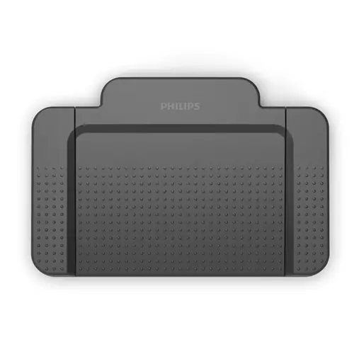 Photos - Portable Recorder Philips ACC2320. Product type: Foot pedal Interface: USB Product colour: Black. Width: 198 mm Depth: 170 mm Height: 54 mm. Q 