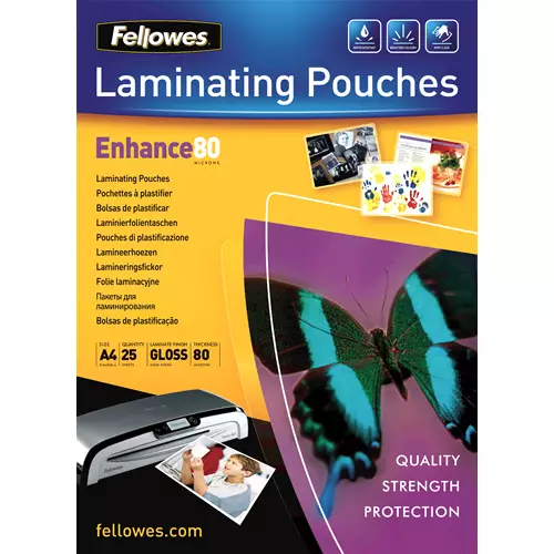 Fellowes 53962 laminator pouch 25 pc(s)