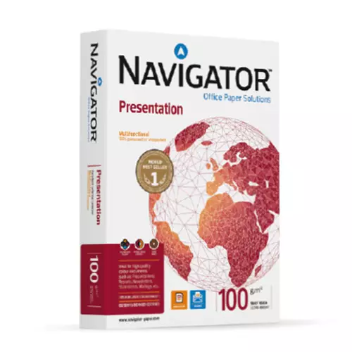 Photos - Other Consumables Navigator PRESENTATION printing paper A4  Matte 500 sheets White NAVA4120 (210x297 mm)