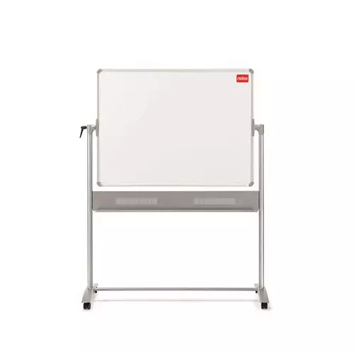 Nobo Impression Pro Steel Magnetic Mobile Whiteboard 1200x900mm