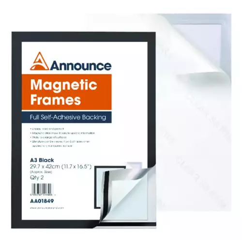 Announce Magnetic Frames A3 Black