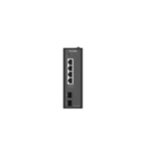 D-Link 6-Port Gigabit Industrial Smart Managed Switch with 2 x SFP Ports