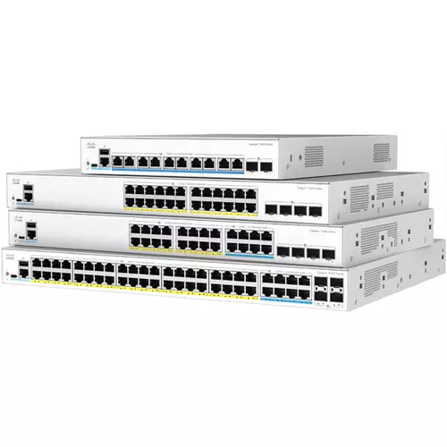 Cisco Catalyst 1300X 8-port 5GE 40-port GE Managed L2/L3 Gigabit Ethernet (10/100/1000) Power over Ethernet (PoE) White