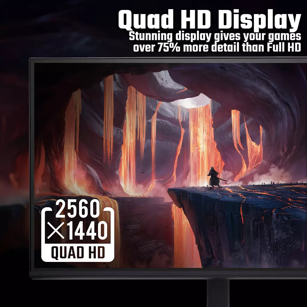 Acer NITRO VG0 Nitro VG270U P6 Gaming Monitor - Image 4
