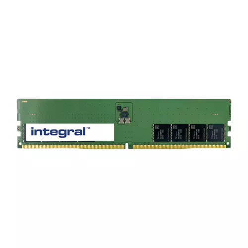 Integral 32GB PC RAM MODULE DDR5 4800MHz PC5-38400 UNBUFFERED NON-ECC DIMM 1.1V 2GX8 CL40 EQV. TO M323R4GA3BB0-CQK FOR SAMSUNG