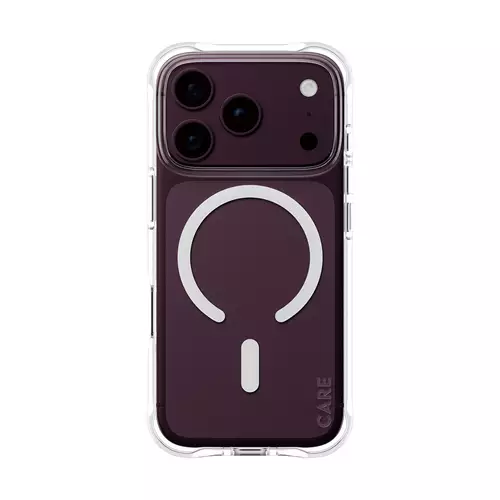 PanzerGlass CARE by Samba Case Transparent w. White MagSafe iPhone 18 Pro | 17 Pro