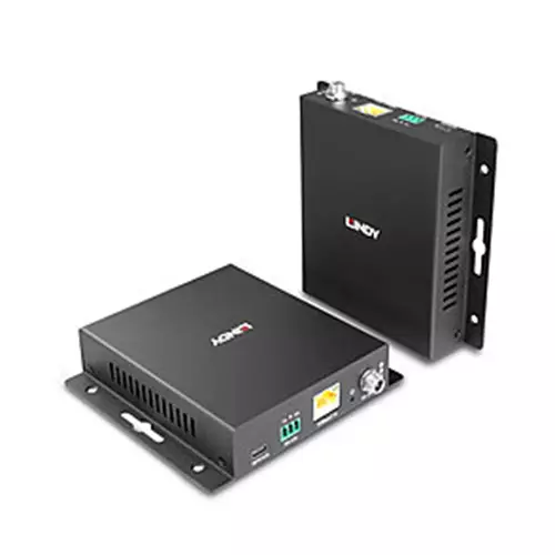 Lindy 39347 AV extender AV transmitter & receiver Black