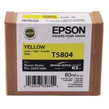 Epson Singlepack Yellow T580400. Colour ink type: Pigmentbased ink,