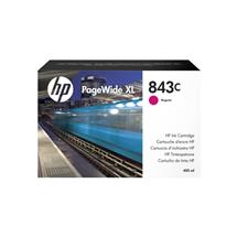 HP 843C 400ml Magenta PageWide XL Ink Cartridge. Colour ink type: