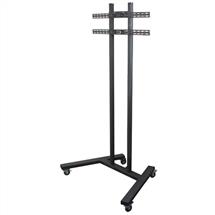 Portable floor stand | BTech Large Universal Flat Screen Trolley / Floor Stand (VESA 800 x