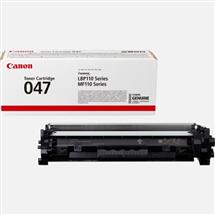 Canon 047 Toner Cartridge, Black. Black toner page yield: 1600 pages,