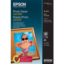 Epson Photo Paper Glossy - A3 - 20 sheets | In Stock