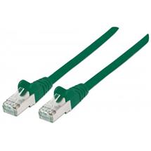 Intellinet Network Patch Cable, Cat6A, 5m, Green, Copper, S/FTP, LSOH