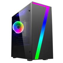 Spire PC Cases | Spire Seven Gaming Case w/ Acrylic Window, Micro ATX, RGB Fan & Front