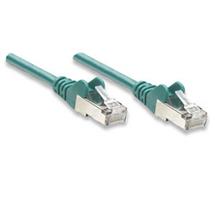 Intellinet Network Patch Cable, Cat6, 20m, Green, CCA, U/UTP, PVC,