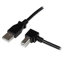 StarTech.com 1m USB 2.0 A to Right Angle B Cable  M/M, 1 m, USB A, USB