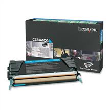 Lexmark C734A1CG. Colour toner page yield: 6000 pages, Printing