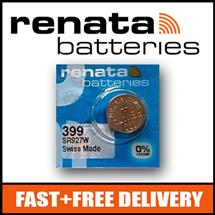 Renata | 1 x Renata 399 Watch Battery 1.55v SR927W  Official Renata Watch