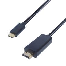 USB-C to HDMI | connektgear 2m USB 3.1 Connector Cable Type C male to HDMI male