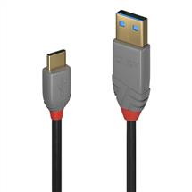 Lindy Cables | Lindy 1m USB 2.0 Type A to C Cable, Anthra Line | In Stock