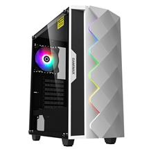 GameMax Diamond ARGB Gaming Case w/ Glass Window, ATX, ARGB Strip &