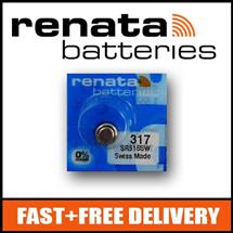 Renata | 1 x Renata 317 Watch Battery 1.55v SR516SW  Official Renata Watch